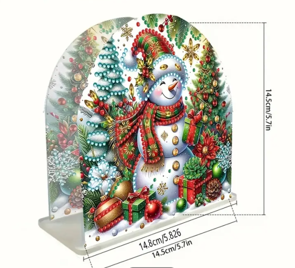 Diamond Painting  5D-Serviettenhalter-Weihnachtsmann